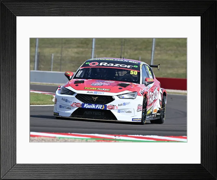 Framed Print : CZ4_0683 Nick Halstead, Cupra Leon, Motor Parts Direct with Power Maxed Racing.jpg Framed Print : CZ4_0683 Nick Halstead, Cupra Leon, Motor Parts Direct with Power Maxed Racing.jpg