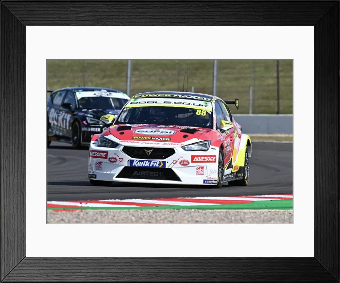 Framed Print : CZ4_0684 Mikey Doble, Cupra Leon, Motor Parts Direct with Power Maxed Racing.jpg Framed Print : CZ4_0684 Mikey Doble, Cupra Leon, Motor Parts Direct with Power Maxed Racing.jpg