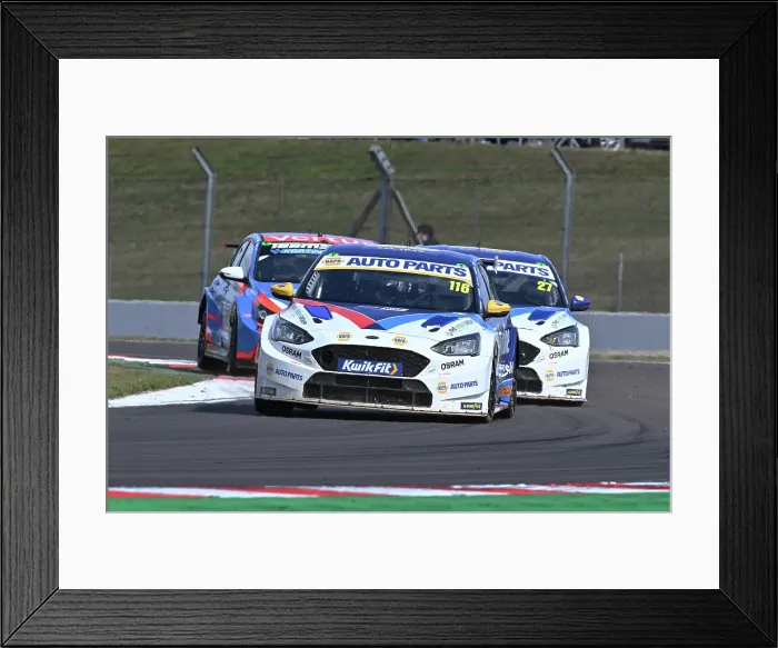 Framed Print : CZ4_0773 Ashley Sutton, Ford Focus ST, NAPA Racing UK.jpg Framed Print : CZ4_0773 Ashley Sutton, Ford Focus ST, NAPA Racing UK.jpg