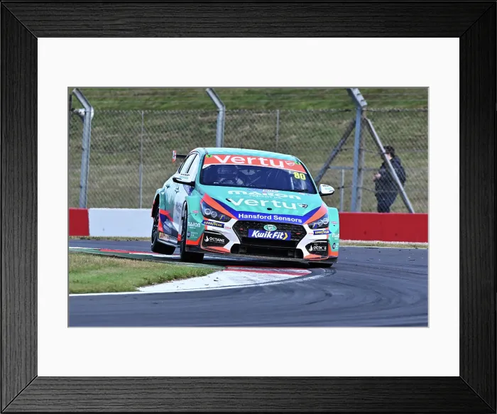 Framed Print : CZ4_0790 Tom Ingram, Hyundai i30N, Team VERTU.jpg Framed Print : CZ4_0790 Tom Ingram, Hyundai i30N, Team VERTU.jpg