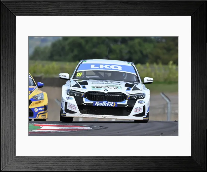 Framed Print : CZ4_0935 Aiden Moffat, BMW 330i M Sport, LKQ Euro Car Parts Racing with WSR.jpg Framed Print : CZ4_0935 Aiden Moffat, BMW 330i M Sport, LKQ Euro Car Parts Racing with WSR.jpg