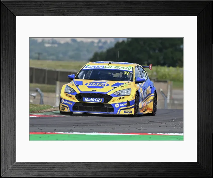 Framed Print : CZ4_0956 Sam Osbourne, Ford Focus ST, NAPA Racing UK.jpg Framed Print : CZ4_0956 Sam Osbourne, Ford Focus ST, NAPA Racing UK.jpg