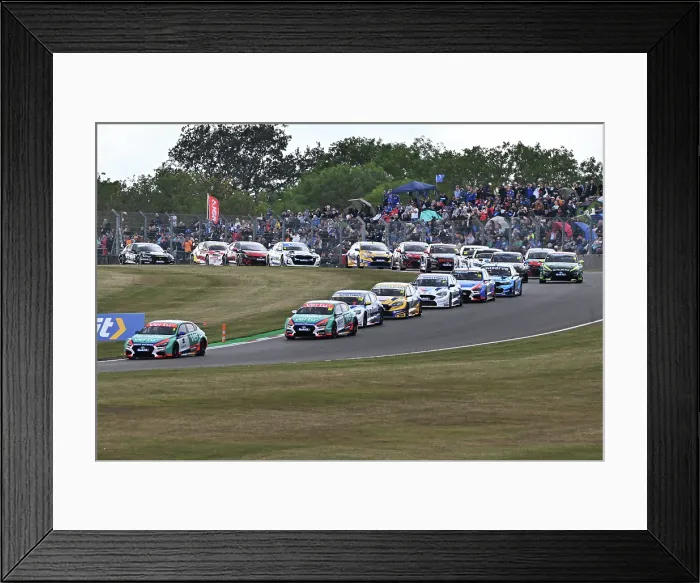 Framed Print : CZ4_1144 All cars rounding Hollywood.jpg Framed Print : CZ4_1144 All cars rounding Hollywood.jpg