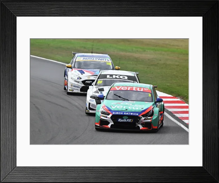 Framed Print : CZ4_1190 Tom Chilton, Hyundai i30N, Team VERTU.jpg Framed Print : CZ4_1190 Tom Chilton, Hyundai i30N, Team VERTU.jpg
