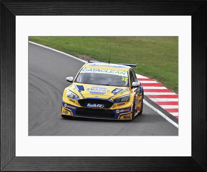 Framed Print : CZ4_1193 Daniel Rowbottom, Ford Focus ST, NAPA Racing UK.jpg Framed Print : CZ4_1193 Daniel Rowbottom, Ford Focus ST, NAPA Racing UK.jpg