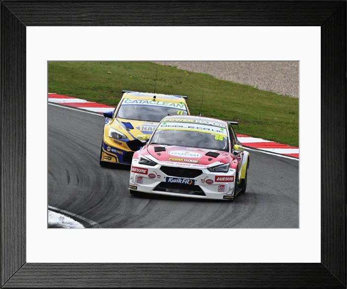 Framed Print : CZ4_1363 Mikey Doble, Cupra Leon, Motor Parts Direct with Power Maxed Racing.jpg Framed Print : CZ4_1363 Mikey Doble, Cupra Leon, Motor Parts Direct with Power Maxed Racing.jpg