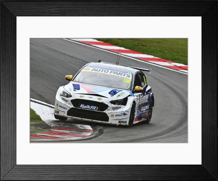 Framed Print : CZ4_1381 Ashley Sutton, Ford Focus ST, NAPA Racing UK.jpg Framed Print : CZ4_1381 Ashley Sutton, Ford Focus ST, NAPA Racing UK.jpg