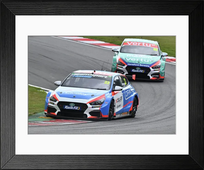 Framed Print : CZ4_1390 Adam Morgan, Hyundai i30N, Team VERTU.jpg Framed Print : CZ4_1390 Adam Morgan, Hyundai i30N, Team VERTU.jpg