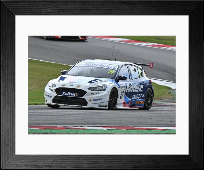 Framed Print : CZ4_1400 Dan Cammish, Ford Focus ST, NAPA Racing UK.jpg Framed Print : CZ4_1400 Dan Cammish, Ford Focus ST, NAPA Racing UK.jpg