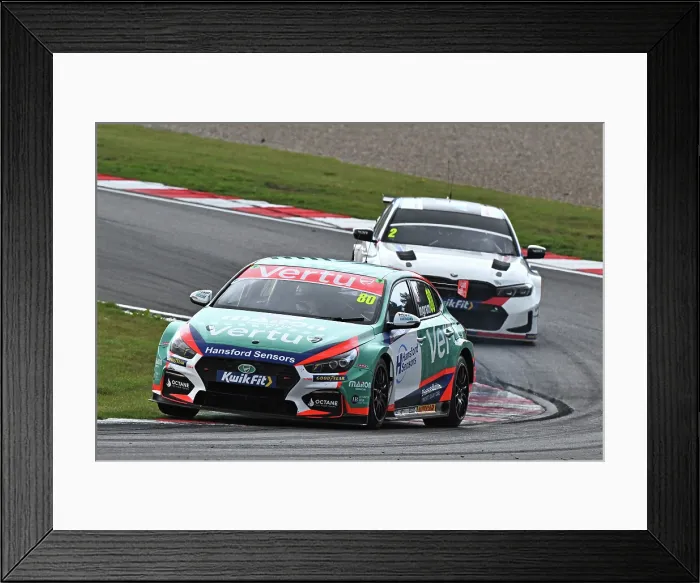 Framed Print : CZ4_1402 Tom Ingram, Hyundai i30N, Team VERTU.jpg Framed Print : CZ4_1402 Tom Ingram, Hyundai i30N, Team VERTU.jpg