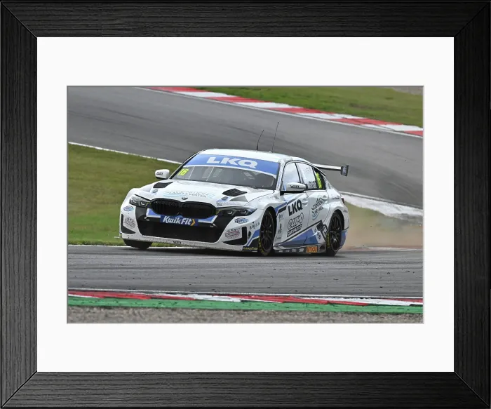 Framed Print : CZ4_1411 Aiden Moffat, BMW 330i M Sport, LKQ Euro Car Parts Racing with WSR.jpg Framed Print : CZ4_1411 Aiden Moffat, BMW 330i M Sport, LKQ Euro Car Parts Racing with WSR.jpg
