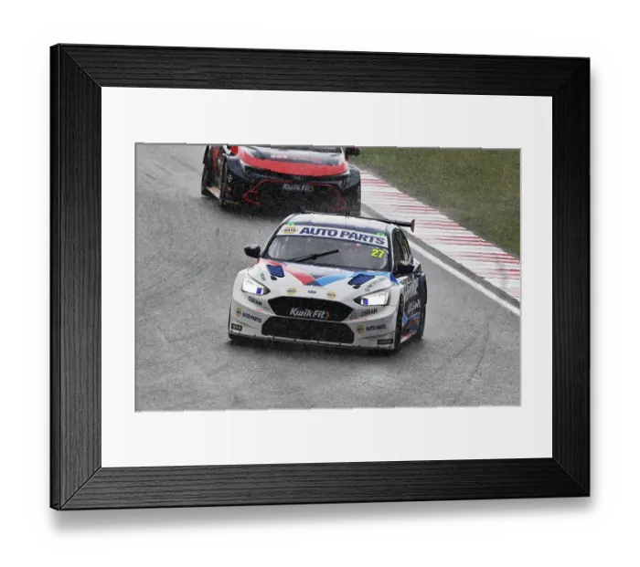 Framed Print : CZ4_1419 Dan Cammish, Ford Focus ST, NAPA Racing UK.jpg Framed Print : CZ4_1419 Dan Cammish, Ford Focus ST, NAPA Racing UK.jpg