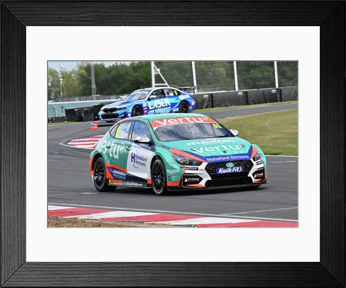 Framed Print : CZ4_2068 Tom Ingram, Hyundai i30N, Team VERTU.jpg Framed Print : CZ4_2068 Tom Ingram, Hyundai i30N, Team VERTU.jpg