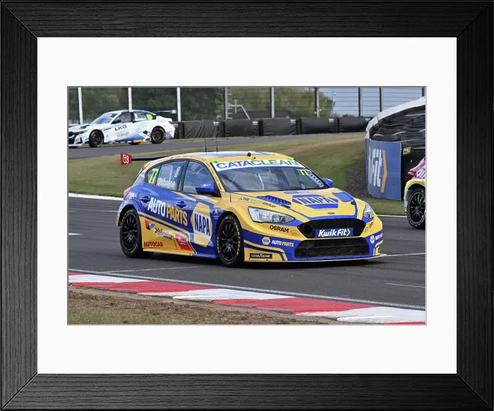 Framed Print : CZ4_2075 Sam Osborne, Ford Focus ST, NAPA Racing UK.jpg Framed Print : CZ4_2075 Sam Osborne, Ford Focus ST, NAPA Racing UK.jpg