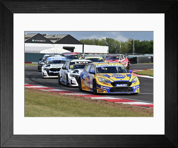 Framed Print : CZ4_2096 Sam Osborne, Ford Focus ST, NAPA Racing UK.jpg Framed Print : CZ4_2096 Sam Osborne, Ford Focus ST, NAPA Racing UK.jpg