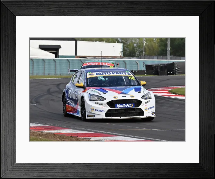 Framed Print : CZ4_2102 Ashley Sutton, Ford Focus ST, NAPA Racing UK.jpg Framed Print : CZ4_2102 Ashley Sutton, Ford Focus ST, NAPA Racing UK.jpg