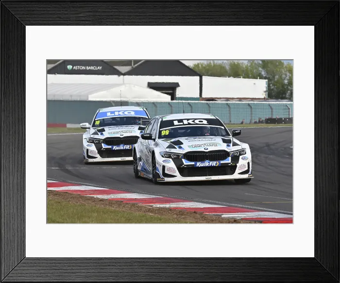 Framed Print : CZ4_2111 Charles Rainford, BMW 330i M Sport, LKQ Euro Car Parts Racing with WSR.jpg Framed Print : CZ4_2111 Charles Rainford, BMW 330i M Sport, LKQ Euro Car Parts Racing with WSR.jpg