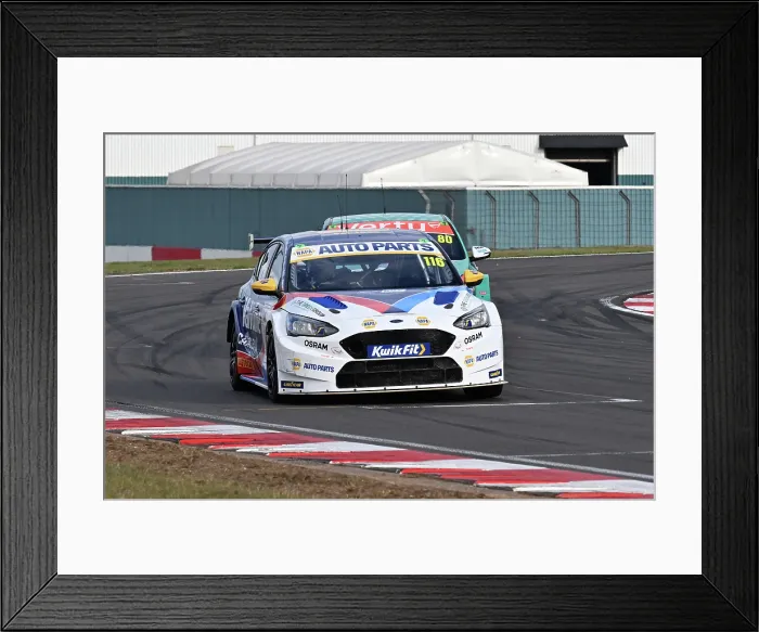 Framed Print : CZ4_2119 Ashley Sutton, Ford Focus ST, NAPA Racing UK.jpg Framed Print : CZ4_2119 Ashley Sutton, Ford Focus ST, NAPA Racing UK.jpg