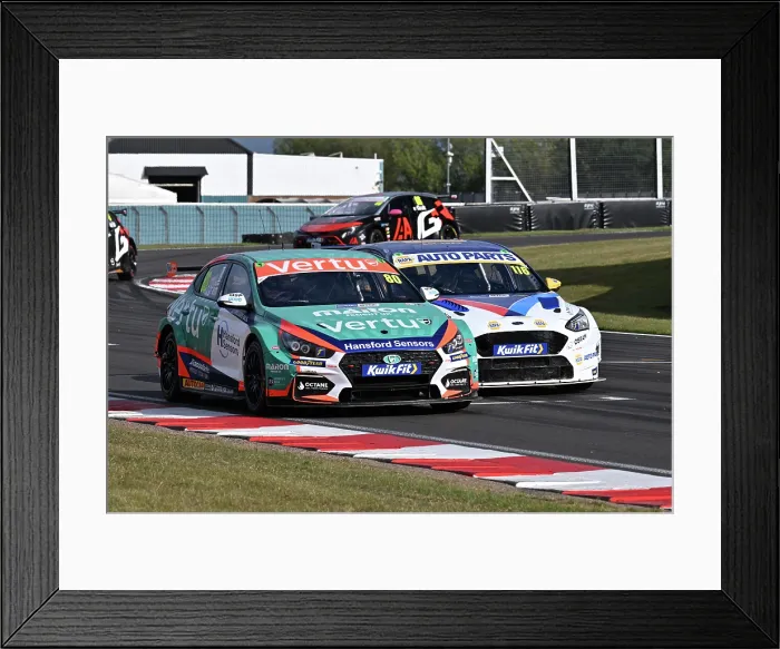 Framed Print : CZ4_2140 Tom Ingram, Hyundai i30N, Team VERTU.jpg Framed Print : CZ4_2140 Tom Ingram, Hyundai i30N, Team VERTU.jpg