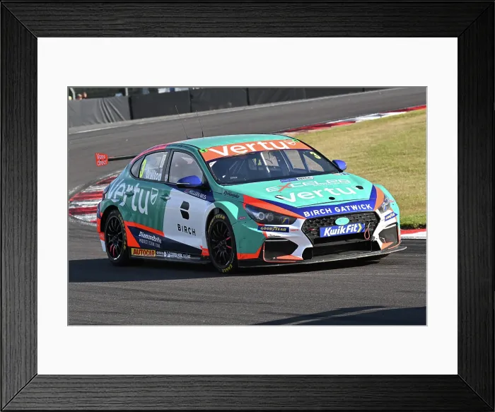Framed Print : CZ4_2283 Tom Chilton, Hyundai i30N, Team VERTU.jpg Framed Print : CZ4_2283 Tom Chilton, Hyundai i30N, Team VERTU.jpg