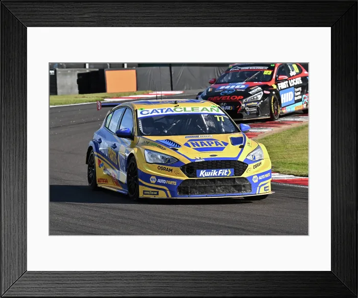 Framed Print : CZ4_2288 Sam Osborne, Ford Focus ST, NAPA Racing UK.jpg Framed Print : CZ4_2288 Sam Osborne, Ford Focus ST, NAPA Racing UK.jpg