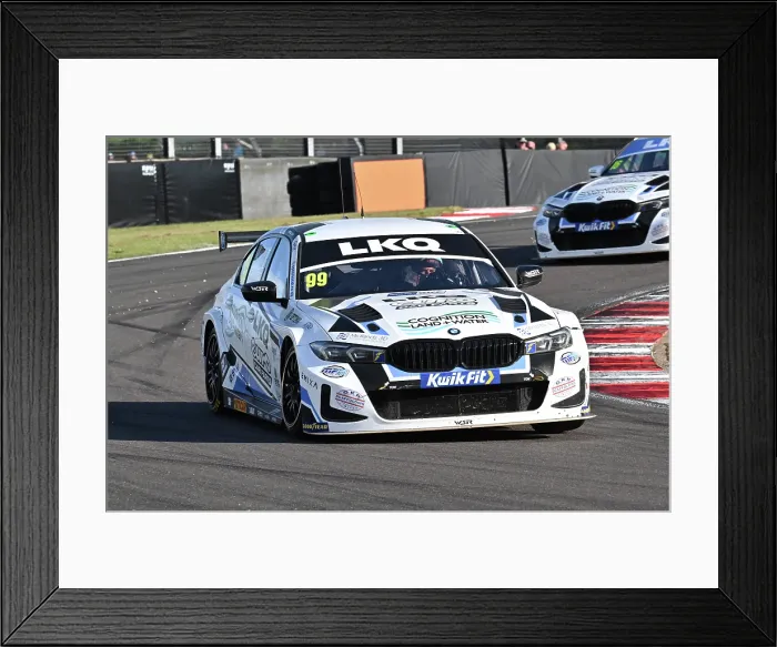 Framed Print : CZ4_2290 Charles Rainford, BMW 330i M Sport, LKQ Euro Car Parts Racing with WSR.jpg Framed Print : CZ4_2290 Charles Rainford, BMW 330i M Sport, LKQ Euro Car Parts Racing with WSR.jpg