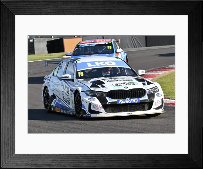 Framed Print : CZ4_2291 Aiden Moffat, BMW 330i M Sport, LKQ Euro Car Parts Racing with WSR.jpg Framed Print : CZ4_2291 Aiden Moffat, BMW 330i M Sport, LKQ Euro Car Parts Racing with WSR.jpg