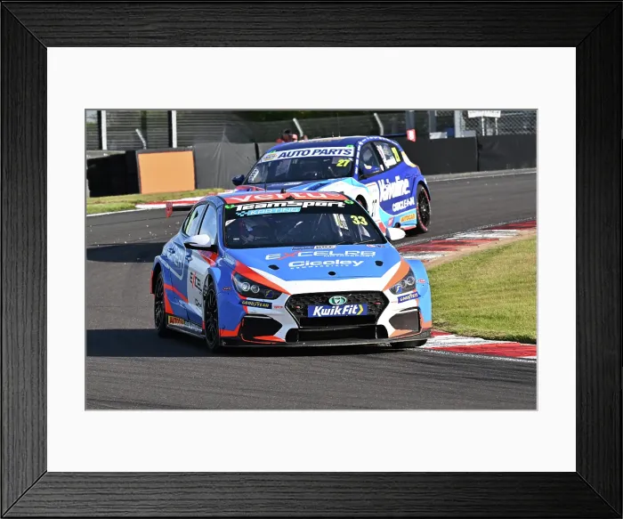 Framed Print : CZ4_2292 Adam Morgan, Hyundai i30N, Team VERTU.jpg Framed Print : CZ4_2292 Adam Morgan, Hyundai i30N, Team VERTU.jpg
