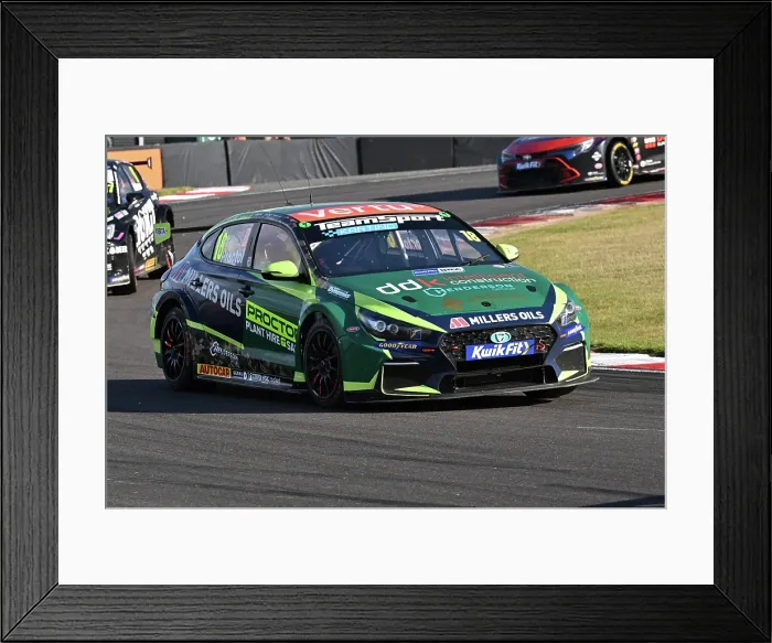 Framed Print : CZ4_2296 Senna Proctor, Hyundai i30N, Team VERTU.jpg Framed Print : CZ4_2296 Senna Proctor, Hyundai i30N, Team VERTU.jpg