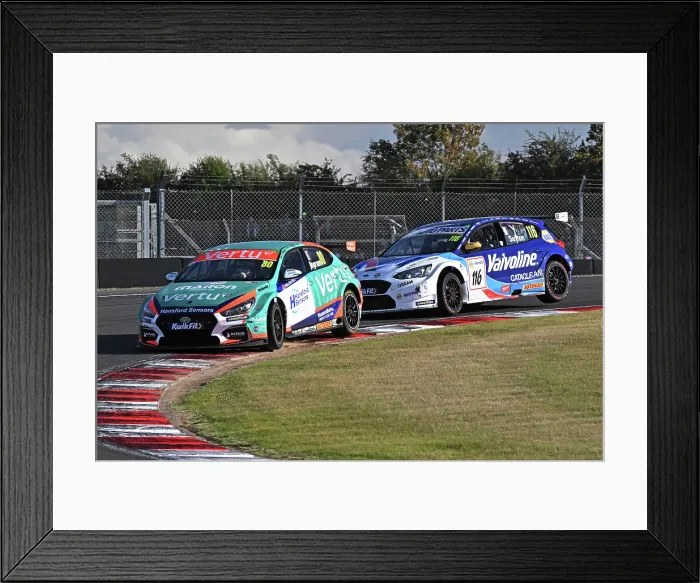 Framed Print : CZ4_2314 Tom Ingram, Hyundai i30N, Team VERTU.jpg Framed Print : CZ4_2314 Tom Ingram, Hyundai i30N, Team VERTU.jpg