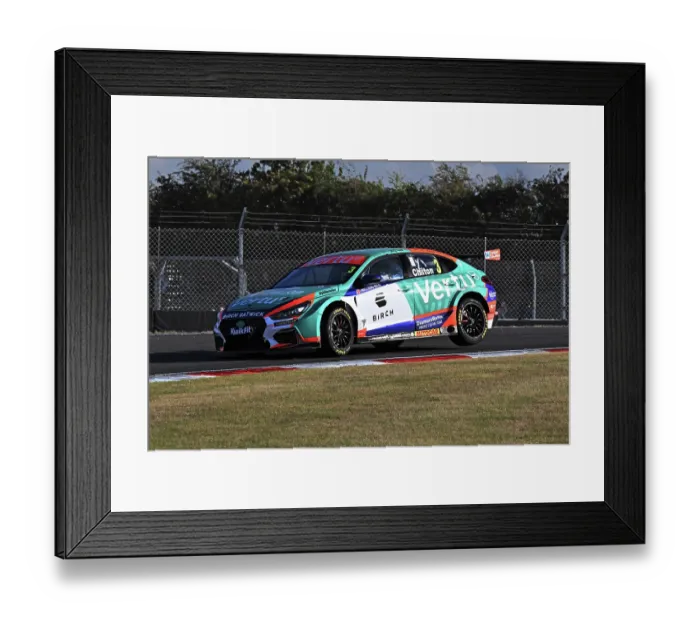 Framed Print : CZ4_2408 Tom Chilton, Hyundai i30N, Team VERTU.jpg Framed Print : CZ4_2408 Tom Chilton, Hyundai i30N, Team VERTU.jpg