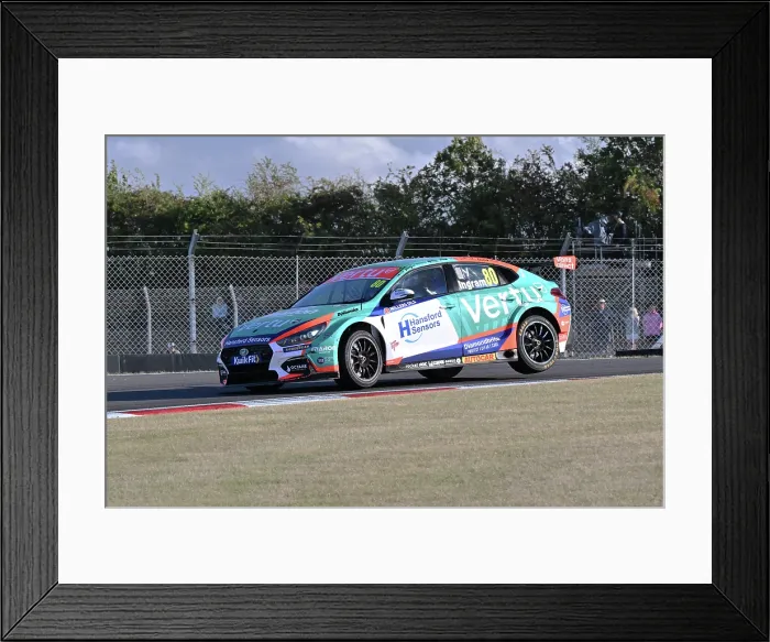 Framed Print : CZ4_2479 Tom Ingram, Hyundai i30N, Team VERTU.jpg Framed Print : CZ4_2479 Tom Ingram, Hyundai i30N, Team VERTU.jpg