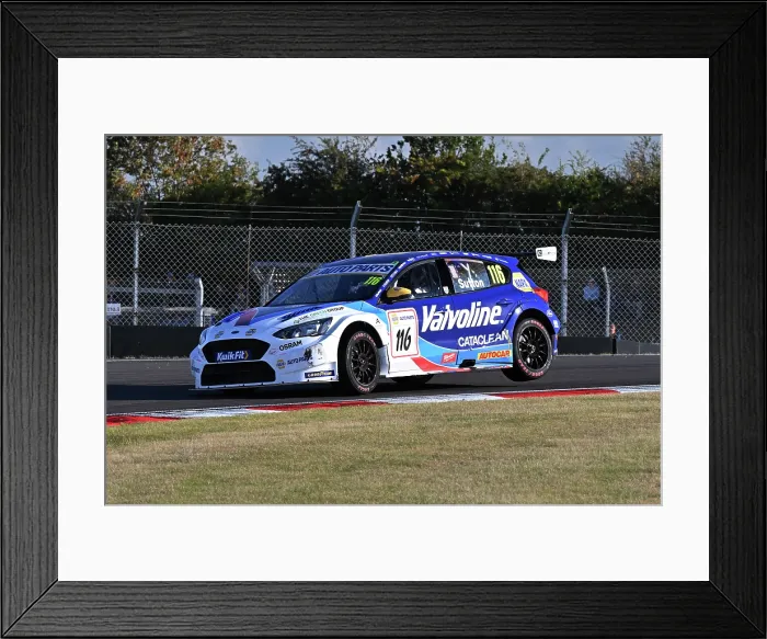 Framed Print : CZ4_2483 Ashley Sutton, Ford Focus ST, NAPA Racing UK.jpg Framed Print : CZ4_2483 Ashley Sutton, Ford Focus ST, NAPA Racing UK.jpg