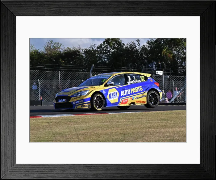 Framed Print : CZ4_2484 Daniel Rowbottom, Ford Focus ST, NAPA Racing UK.jpg Framed Print : CZ4_2484 Daniel Rowbottom, Ford Focus ST, NAPA Racing UK.jpg