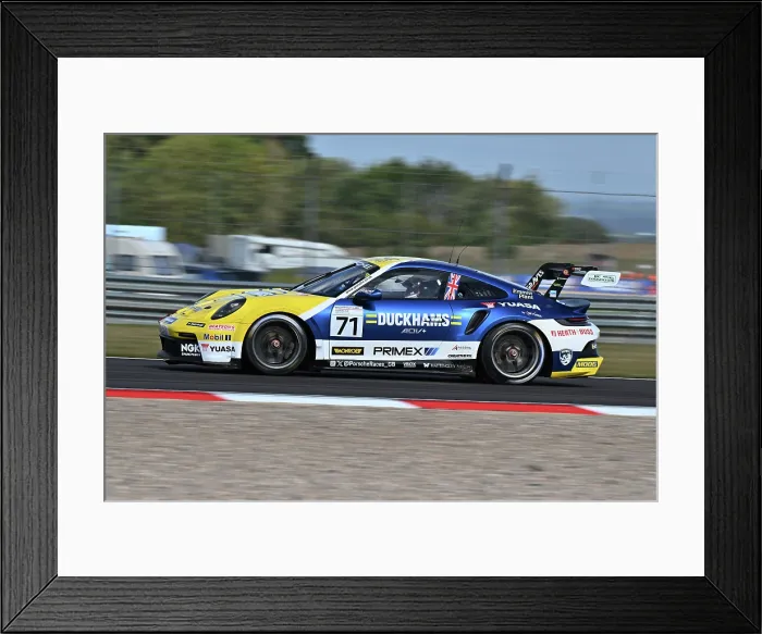 Framed Print : CZ4_0599 Max Coates, Duckhams Yuasa Racing by Graves Motorsport, Porsche 911 GT3 Cup.jpg Framed Print : CZ4_0599 Max Coates, Duckhams Yuasa Racing by Graves Motorsport, Porsche 911 GT3 Cup.jpg