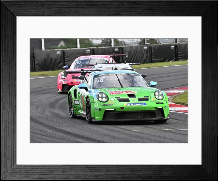 Framed Print : CZ4_1868 Oliver White, Eden Motorsport, Porsche 911 GT3 Cup.jpg Framed Print : CZ4_1868 Oliver White, Eden Motorsport, Porsche 911 GT3 Cup.jpg