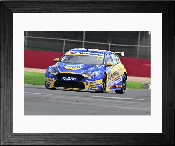 Framed Print : CZ4_8994 Ashley Sutton, Ford Focus ST, NAPA Racing UK.jpg Framed Print : CZ4_8994 Ashley Sutton, Ford Focus ST, NAPA Racing UK.jpg