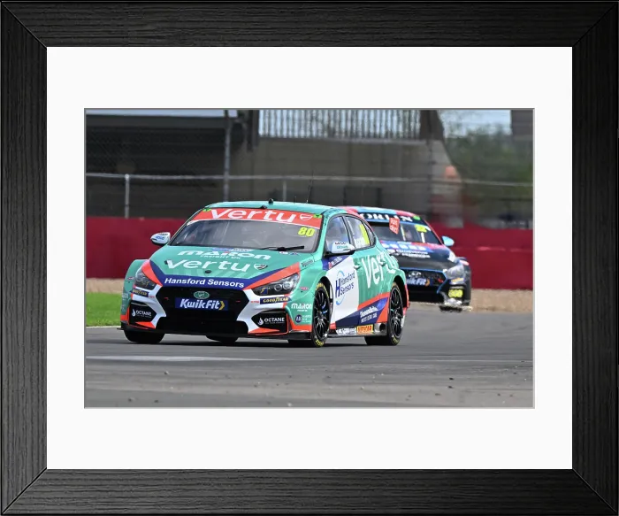 Framed Print : CZ4_8996 Tom Ingram, Hyundai i30N, Team VERTU.jpg Framed Print : CZ4_8996 Tom Ingram, Hyundai i30N, Team VERTU.jpg