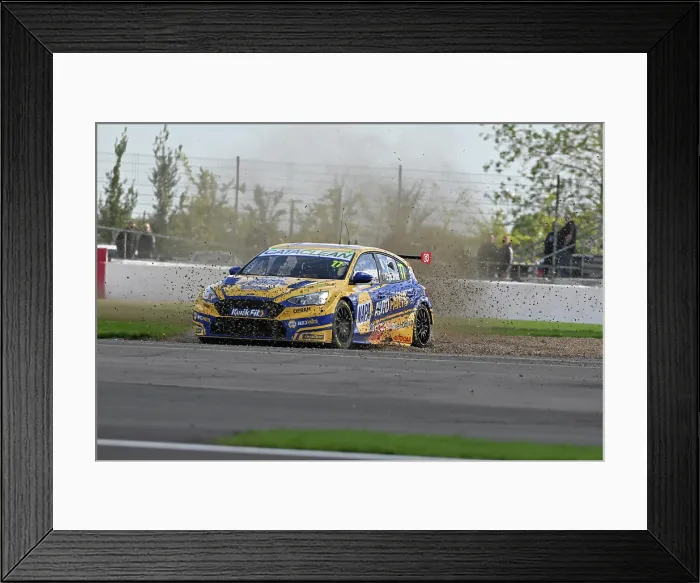 Framed Print : CZ4_9063 Sam Osborne, Ford Focus ST, NAPA Racing UK.jpg Framed Print : CZ4_9063 Sam Osborne, Ford Focus ST, NAPA Racing UK.jpg