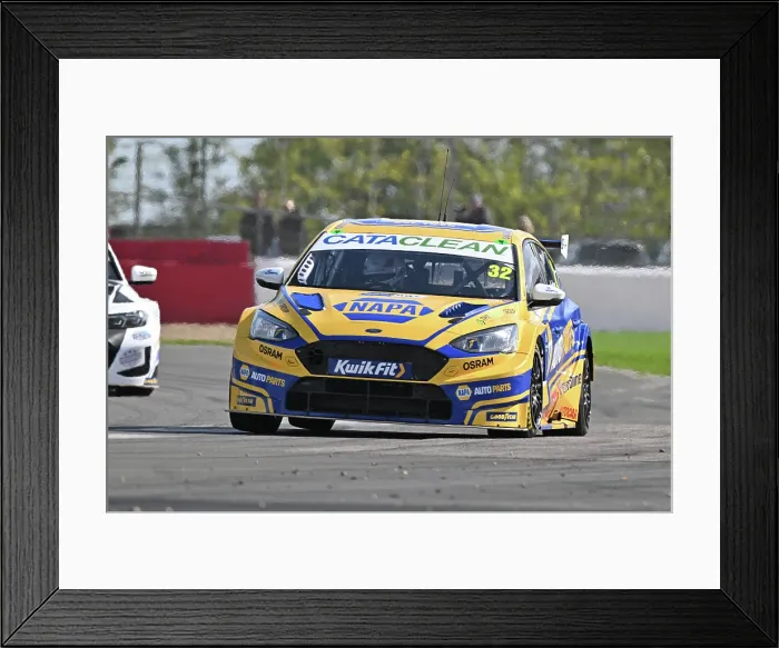 Framed Print : CZ4_9088 Daniel Rowbottom, Ford Focus ST, NAPA Racing UK.jpg Framed Print : CZ4_9088 Daniel Rowbottom, Ford Focus ST, NAPA Racing UK.jpg