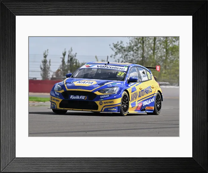 Framed Print : CZ4_9222 Dan Cammish, Ford Focus ST, NAPA Racing UK.jpg Framed Print : CZ4_9222 Dan Cammish, Ford Focus ST, NAPA Racing UK.jpg