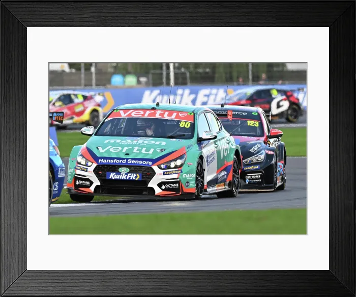 Framed Print : CZ5_0124 Tom Ingram, Hyundai i30N, Team VERTU.jpg Framed Print : CZ5_0124 Tom Ingram, Hyundai i30N, Team VERTU.jpg