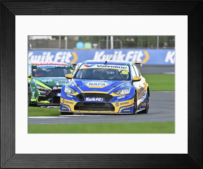 Framed Print : CZ5_0127 Ashley Sutton, Ford Focus ST, NAPA Racing UK.jpg Framed Print : CZ5_0127 Ashley Sutton, Ford Focus ST, NAPA Racing UK.jpg