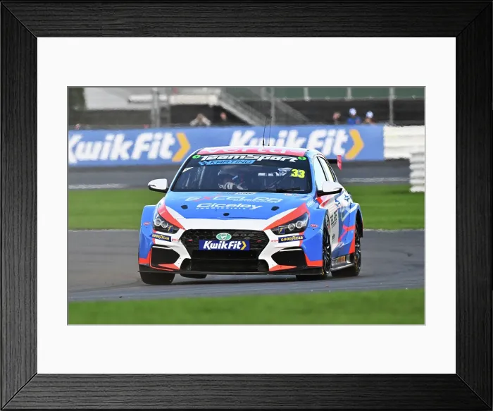Framed Print : CZ5_0129 Adam Morgan, Hyundai i30N, Team VERTU.jpg Framed Print : CZ5_0129 Adam Morgan, Hyundai i30N, Team VERTU.jpg