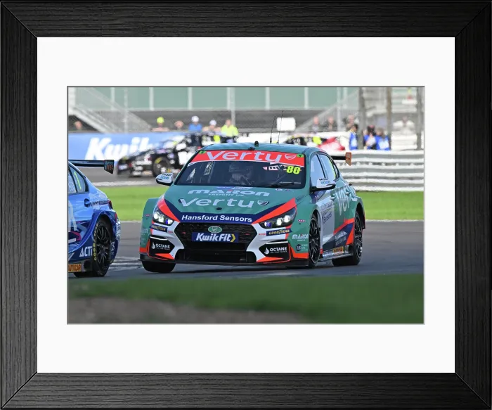 Framed Print : CZ5_0136 Tom Ingram, Hyundai i30N, Team VERTU.jpg Framed Print : CZ5_0136 Tom Ingram, Hyundai i30N, Team VERTU.jpg
