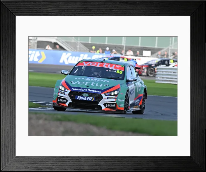 Framed Print : CZ5_0159 Tom Ingram, Hyundai i30N, Team VERTU.jpg Framed Print : CZ5_0159 Tom Ingram, Hyundai i30N, Team VERTU.jpg