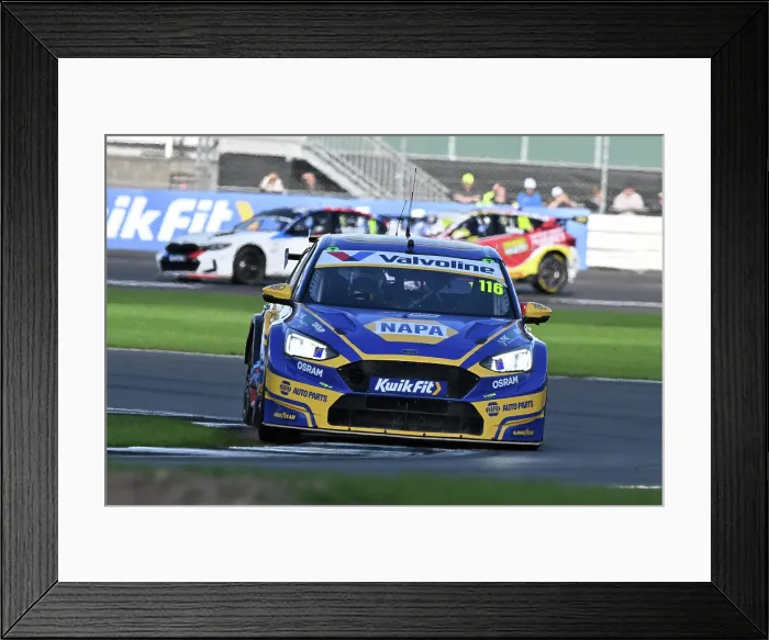 Framed Print : CZ5_0161 Ashley Sutton, Ford Focus ST, NAPA Racing UK.jpg Framed Print : CZ5_0161 Ashley Sutton, Ford Focus ST, NAPA Racing UK.jpg
