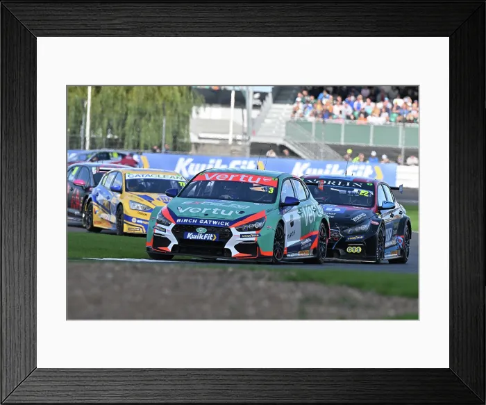 Framed Print : CZ5_0167 Tom Chilton, Hyundai i30N, Team VERTU.jpg Framed Print : CZ5_0167 Tom Chilton, Hyundai i30N, Team VERTU.jpg