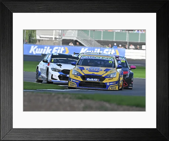 Framed Print : CZ5_0168 Sam Osborne, Ford Focus ST, NAPA Racing UK.jpg Framed Print : CZ5_0168 Sam Osborne, Ford Focus ST, NAPA Racing UK.jpg