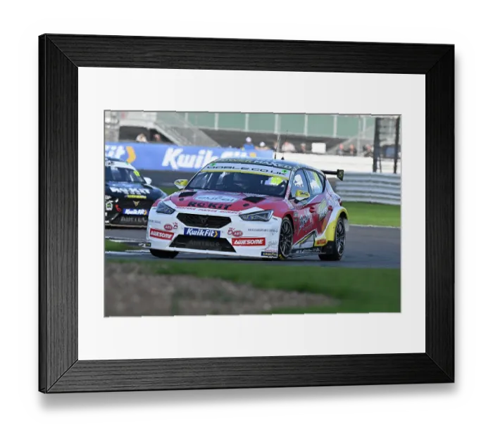 Framed Print : CZ5_0170 Mikey Doble, Cupra Leon, Motor Parts Direct with Power Maxed Racing.jpg Framed Print : CZ5_0170 Mikey Doble, Cupra Leon, Motor Parts Direct with Power Maxed Racing.jpg